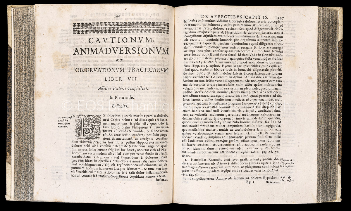 Bailly, Louis und Settala, Lodovico: Labyrinthi medici extricati, – Bild 2