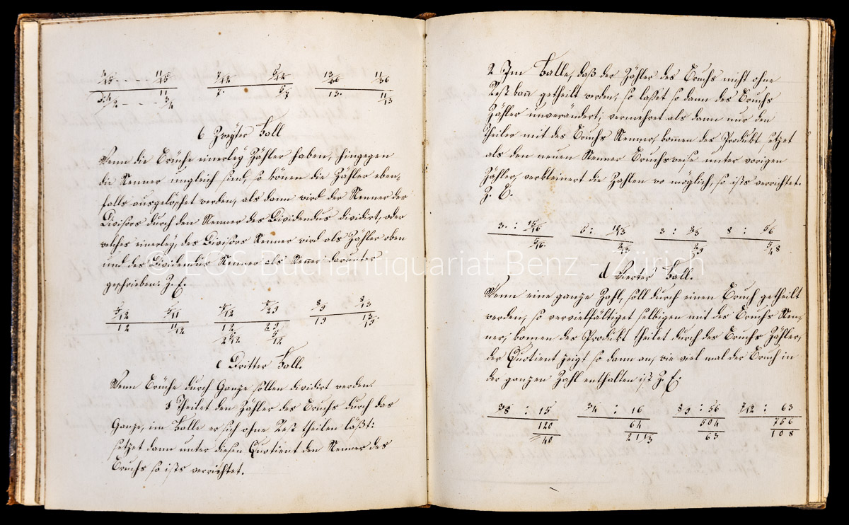 Das Rechenbuch gehört mir Rudolf Schybli zu Oterfingen. – Bild 2
