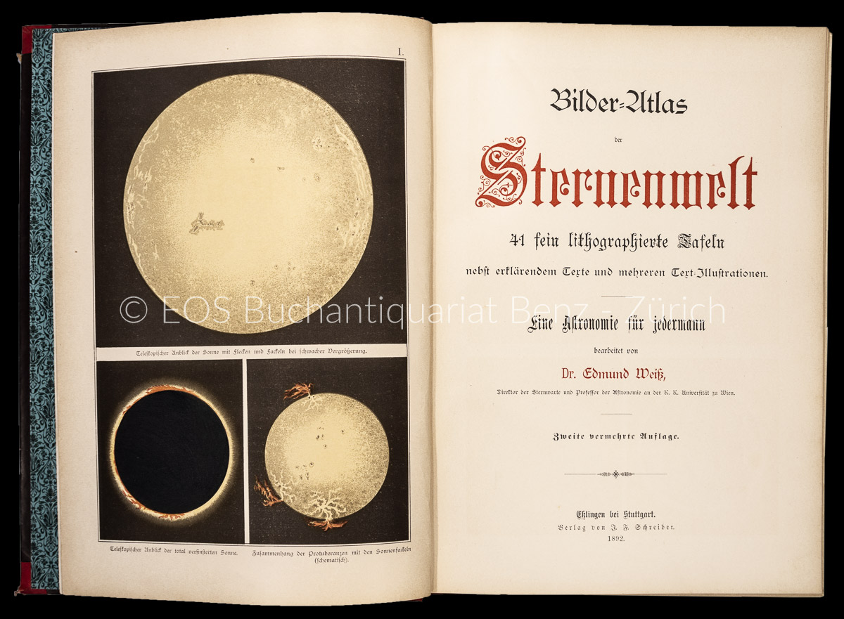 Weiss, Edmund; Bilder-Atlas der Sternenwelt. - Image 3