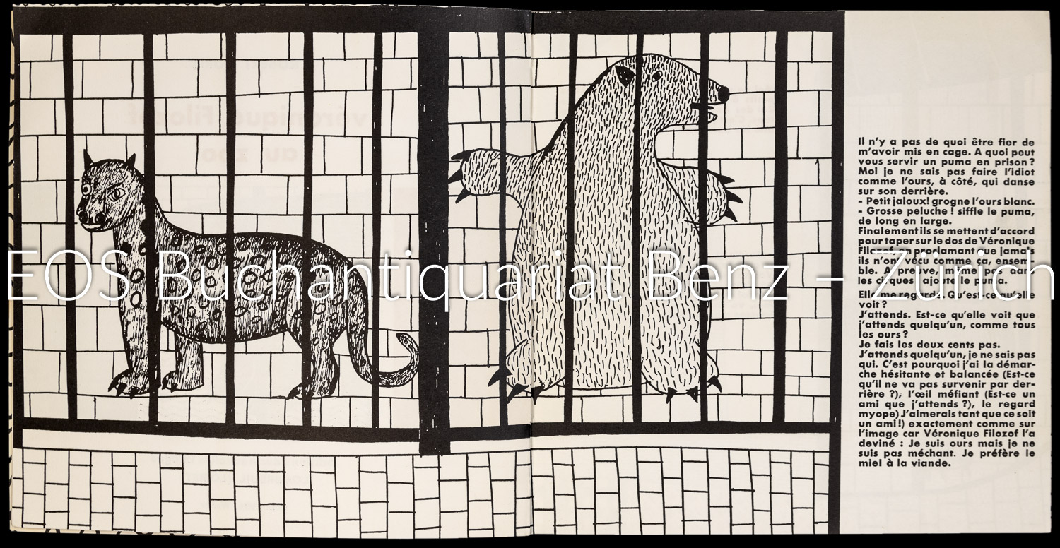 Morel, Robert: Véronique Filozof au zoo, – Bild 2