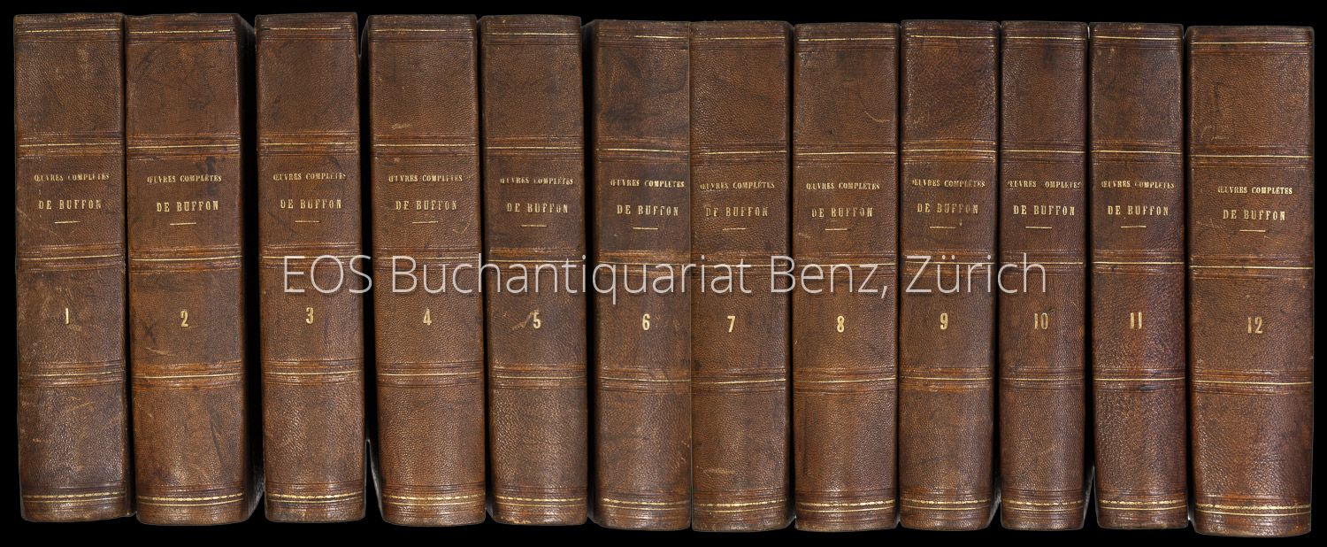 Buffon, Georges Louis Leclerc: -Oeuvres compleÌtes de Buffon.