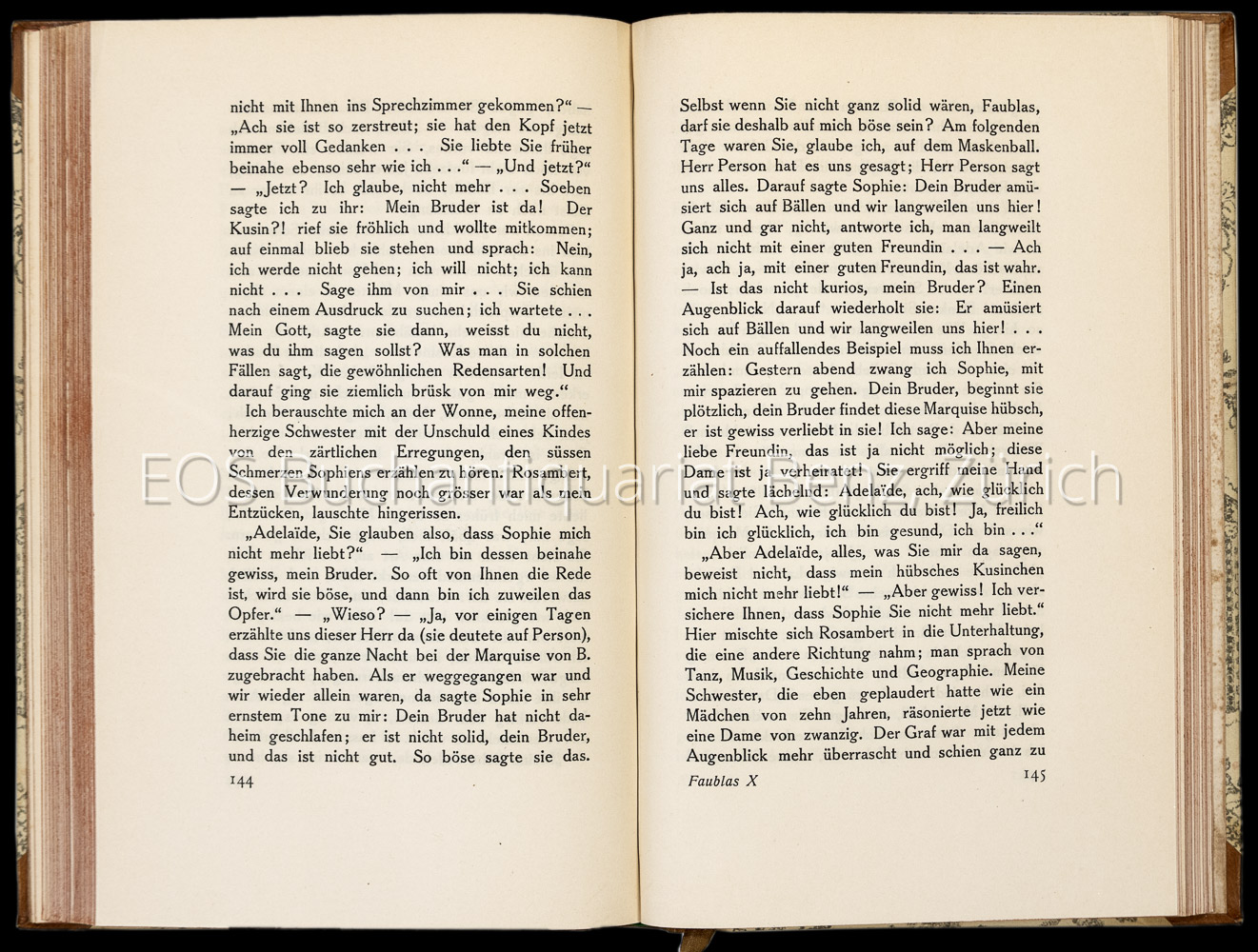 Louvet de Couvray, Jean-Baptiste: Die Abenteuer des Chevalier Faublas. – Bild 4