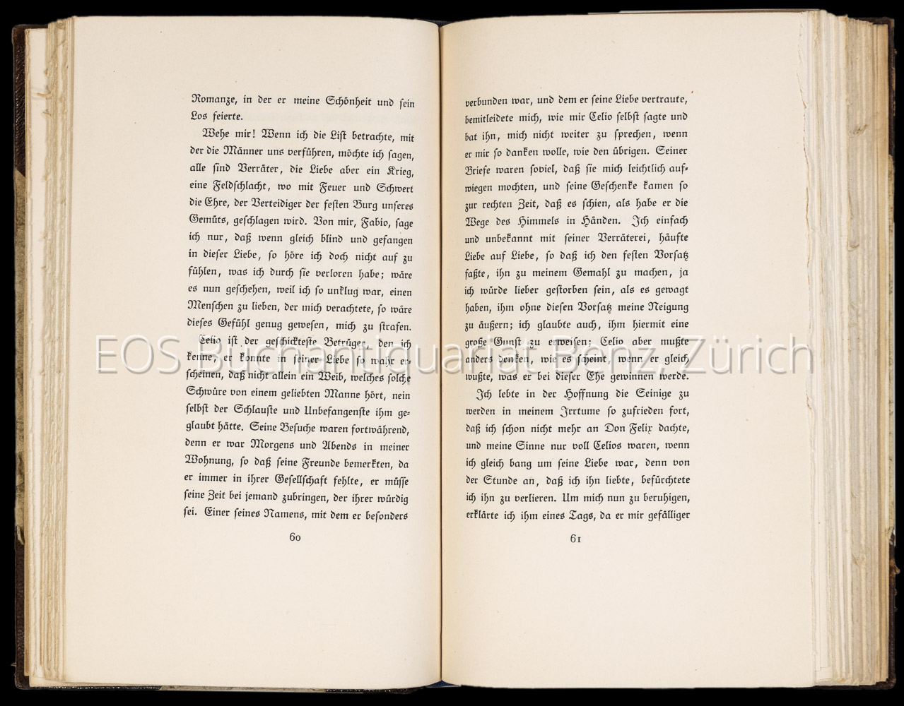 Zayas y Sotomayor, María de: Spanische und italienische Novellen übertragen von Clemens Brentano. – Bild 3