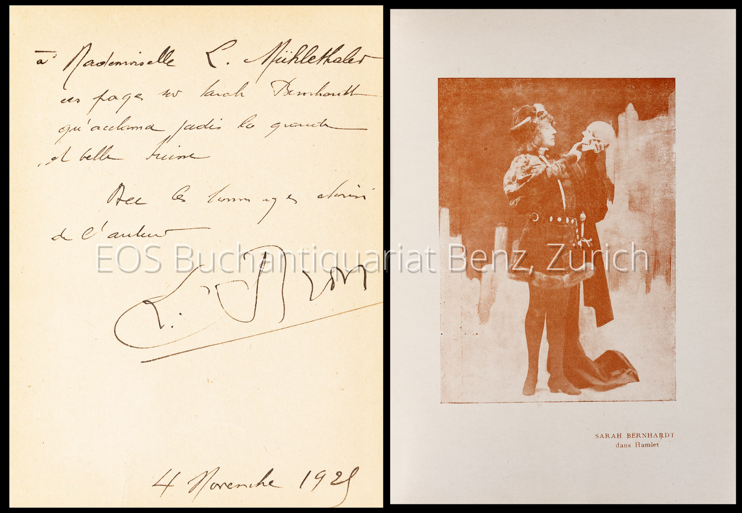 Bron, Ludovic: Sarah Bernhardt. - Image 2