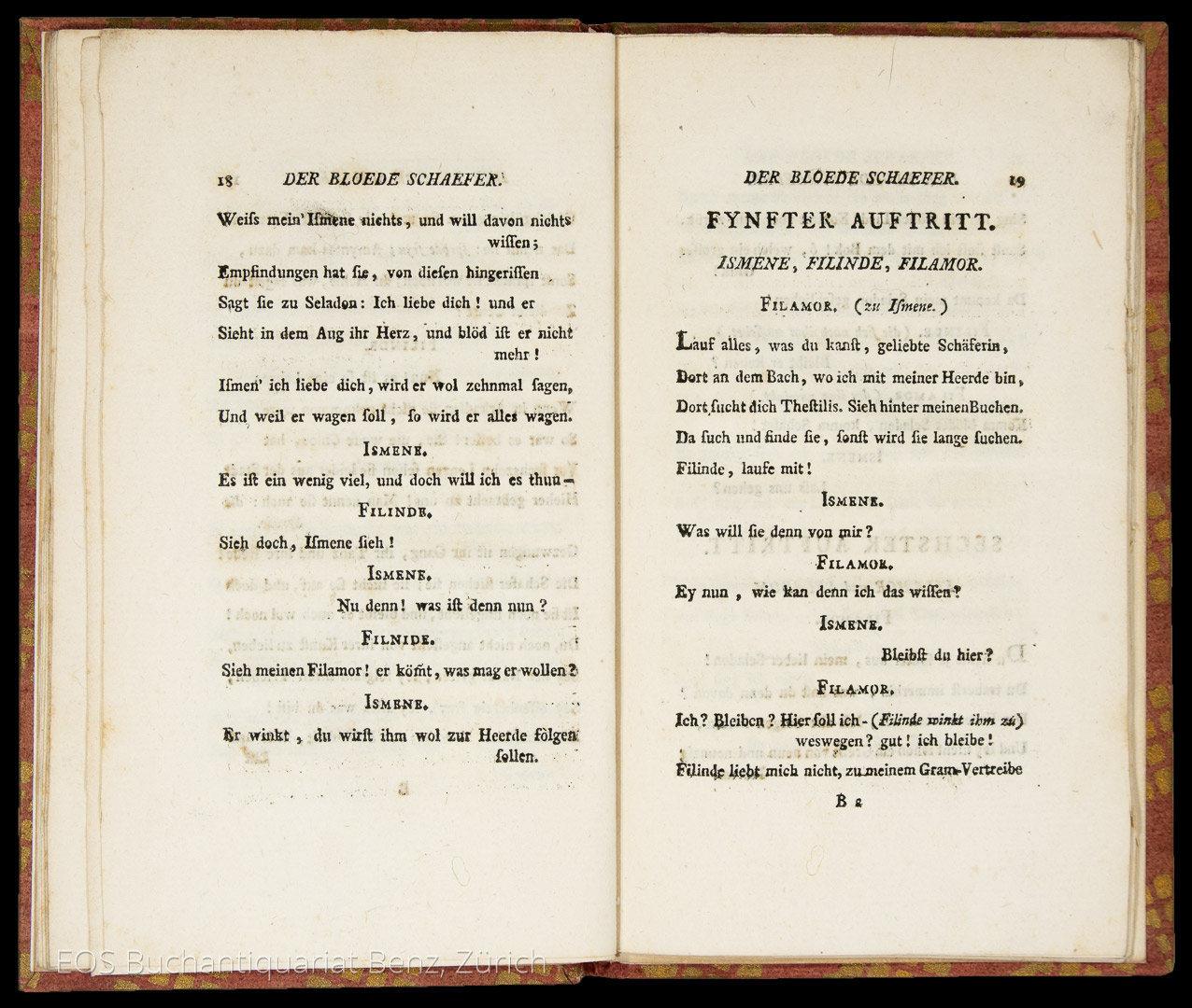 Gleim, Johann Wilhelm Ludwig: Der blöde Schaefer. - Image 3