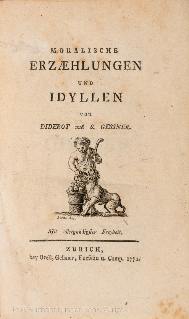 Gessner, Salomon: Moralische Erzaehlungen und Idyllen - Image 2