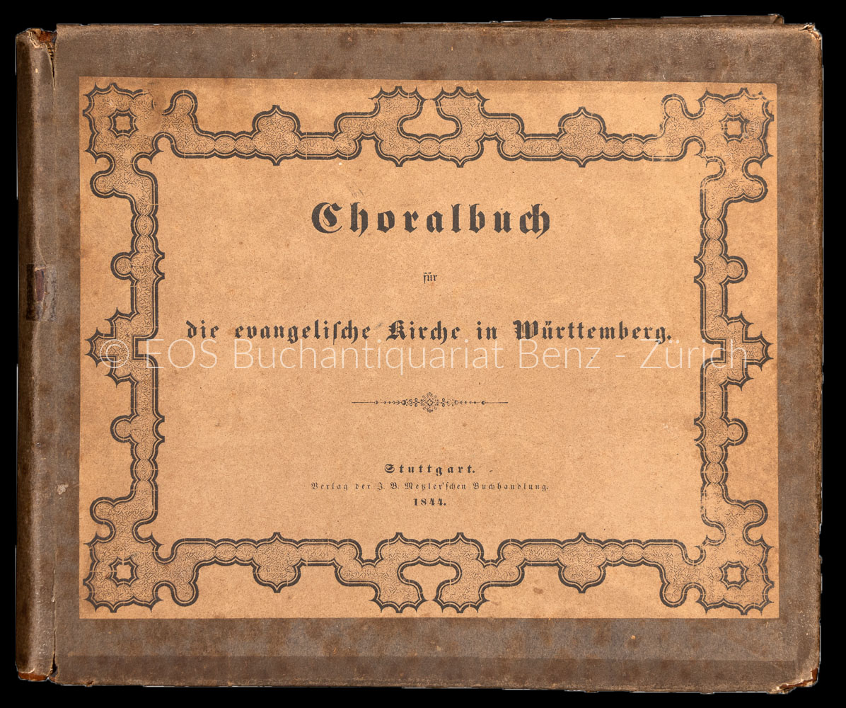-Choralbuch für die evangelische Kirche in Württemberg.