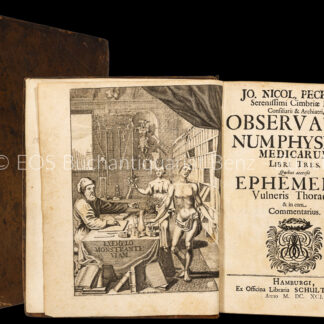 Pechlin, Johannes Nicolas: -Observationum physico-medicarum.