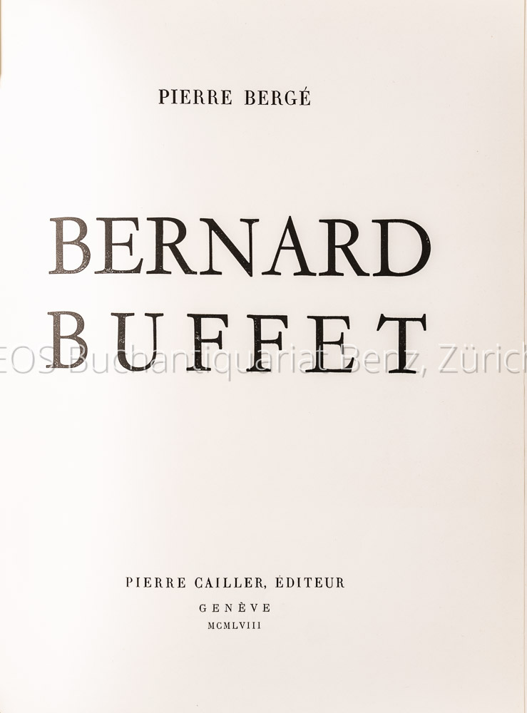 Bernard Buffet. – Bild 2