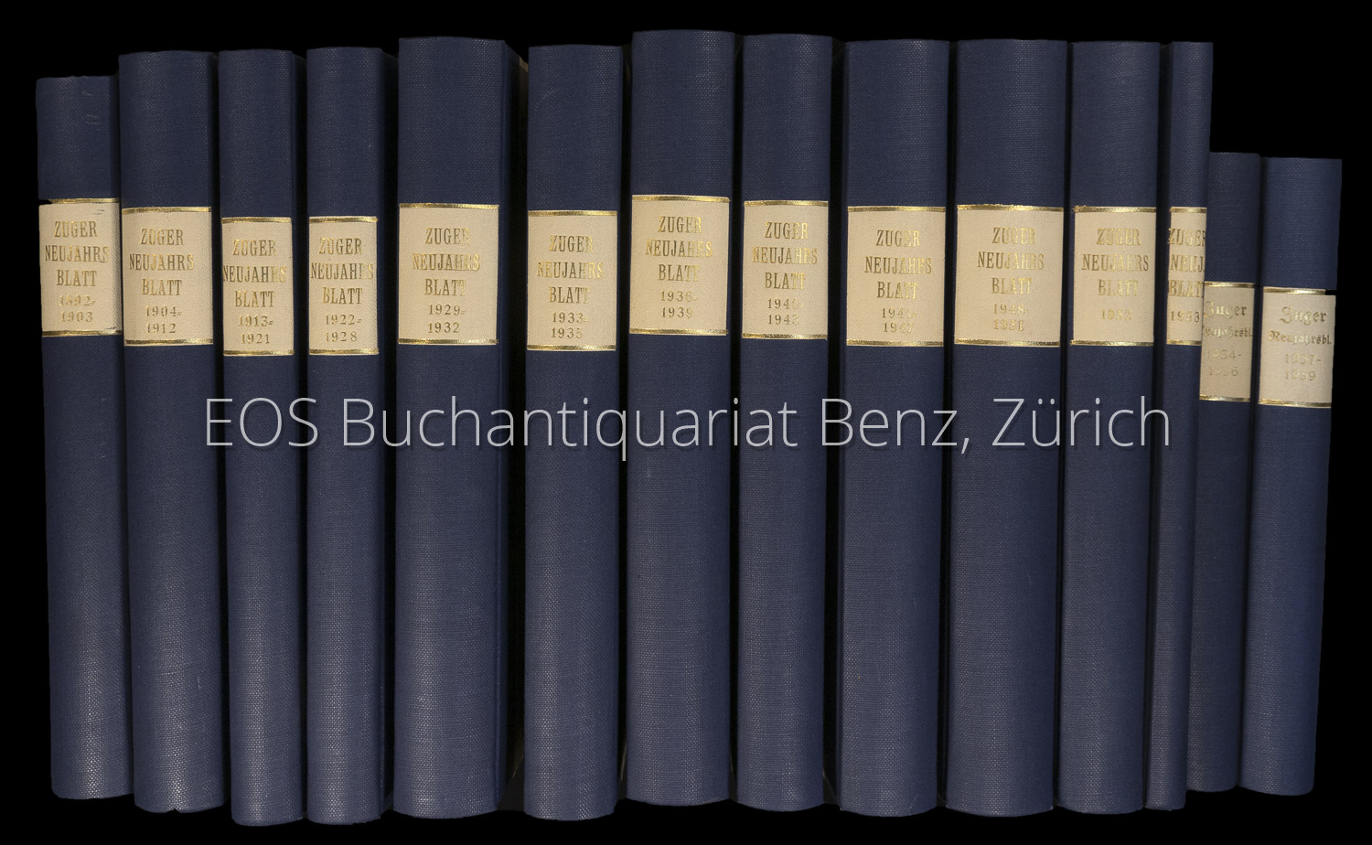 Zuger (Zugerisches) Neujahrsblatt. – Bild 2