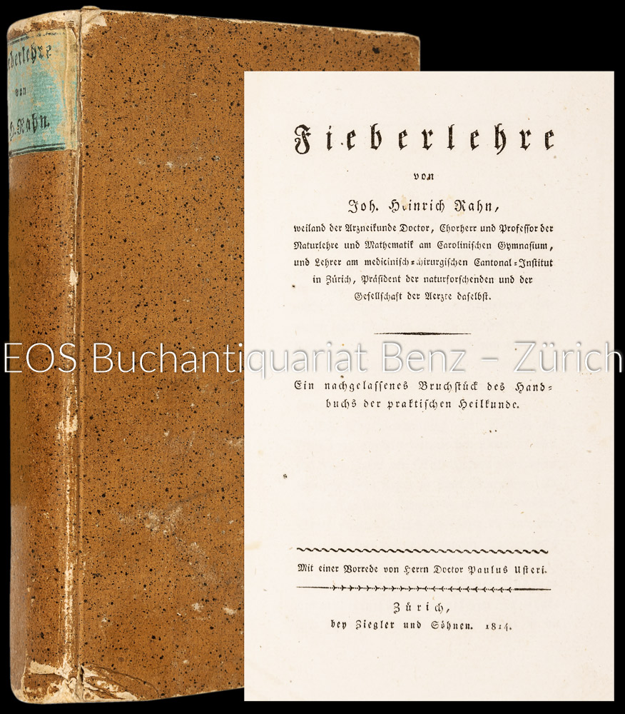 Rahn, Johann Heinrich: -Fieberlehre.