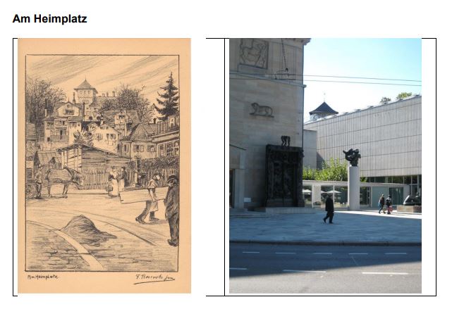 Boscovits, Fritz; Malerische Winkel in Zürich. – Bild 2