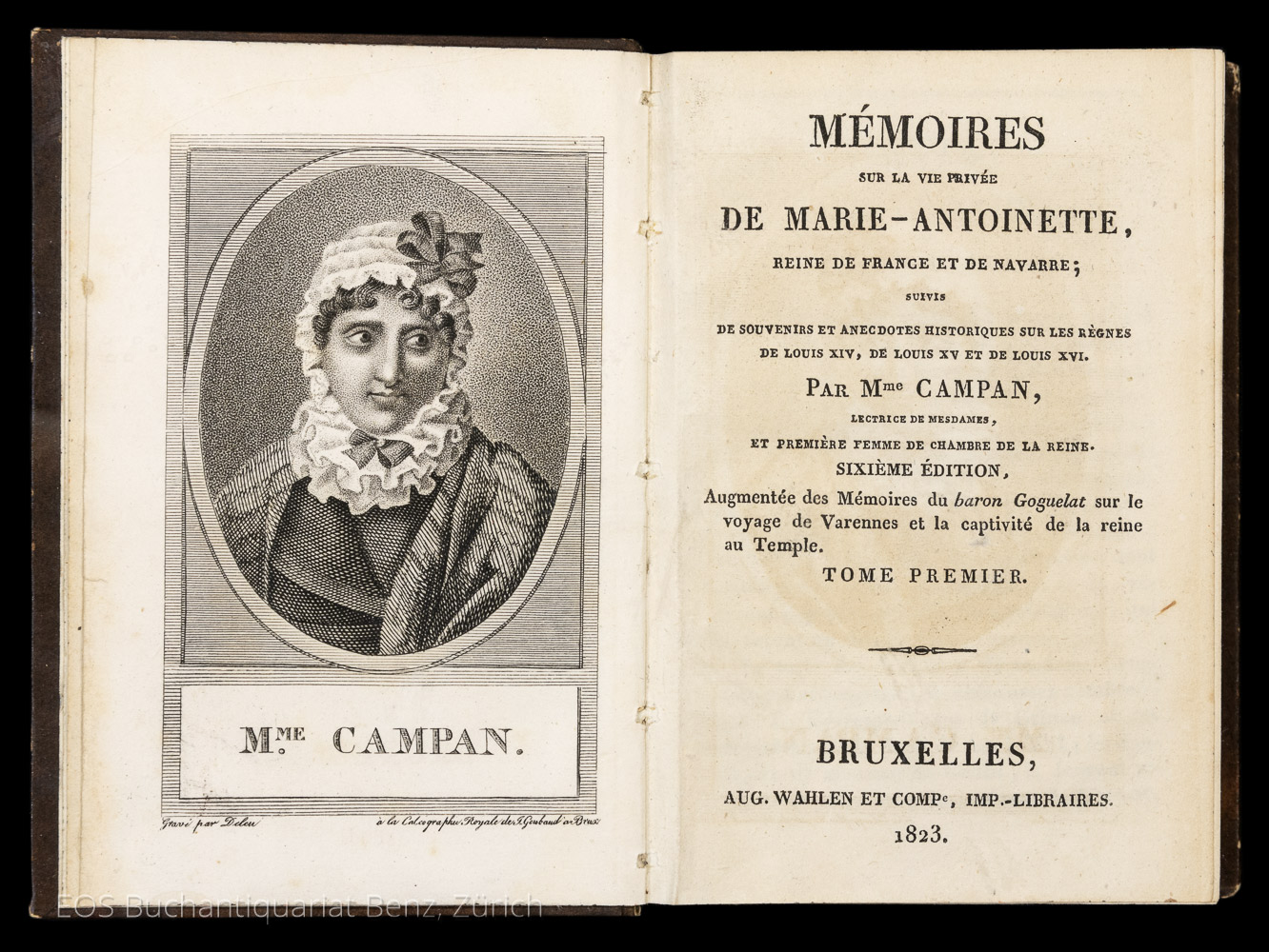 Campan, Jeanne-Louise-Henriette: Mémoires Sur La Vie Privée De Marie-Antoinette, Reine De France Et De Navarre. – Bild 2