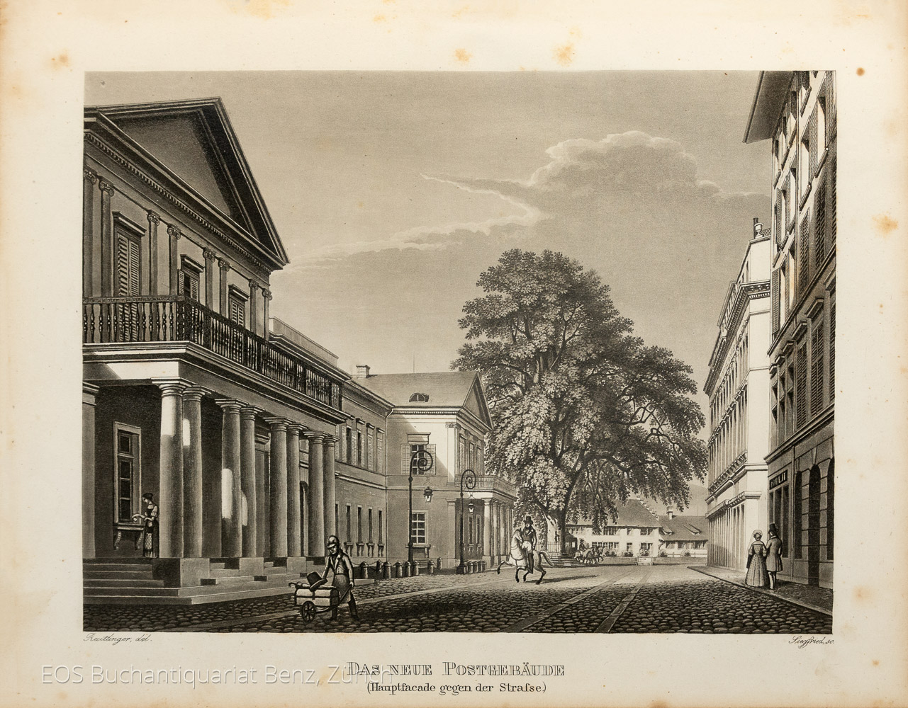 Vogel, Friedrich: Memorabilia Tigurina oder Chronik der Denkwürdigkeiten der Stadt und Landschaft Zürich (Band 1.). – - Image 2