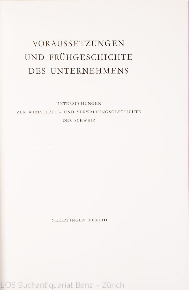 Geschichte der Ludwig von Roll'schen Eisenwerke. Erster Band. – Bild 2