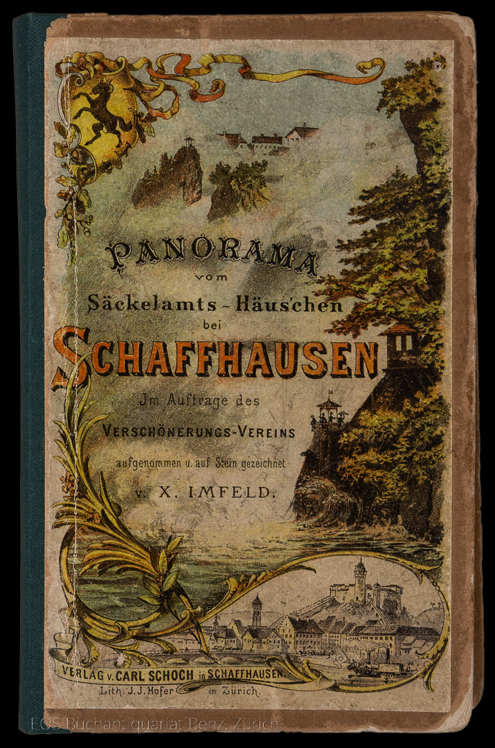 Imfeld, Xaver: -Alpenansicht bei Schaffhausen.