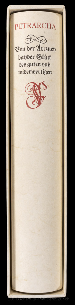 Petrarca, Francesco: Von der Artzney bayder Glueck, des guten und widerwertigen. – Bild 2