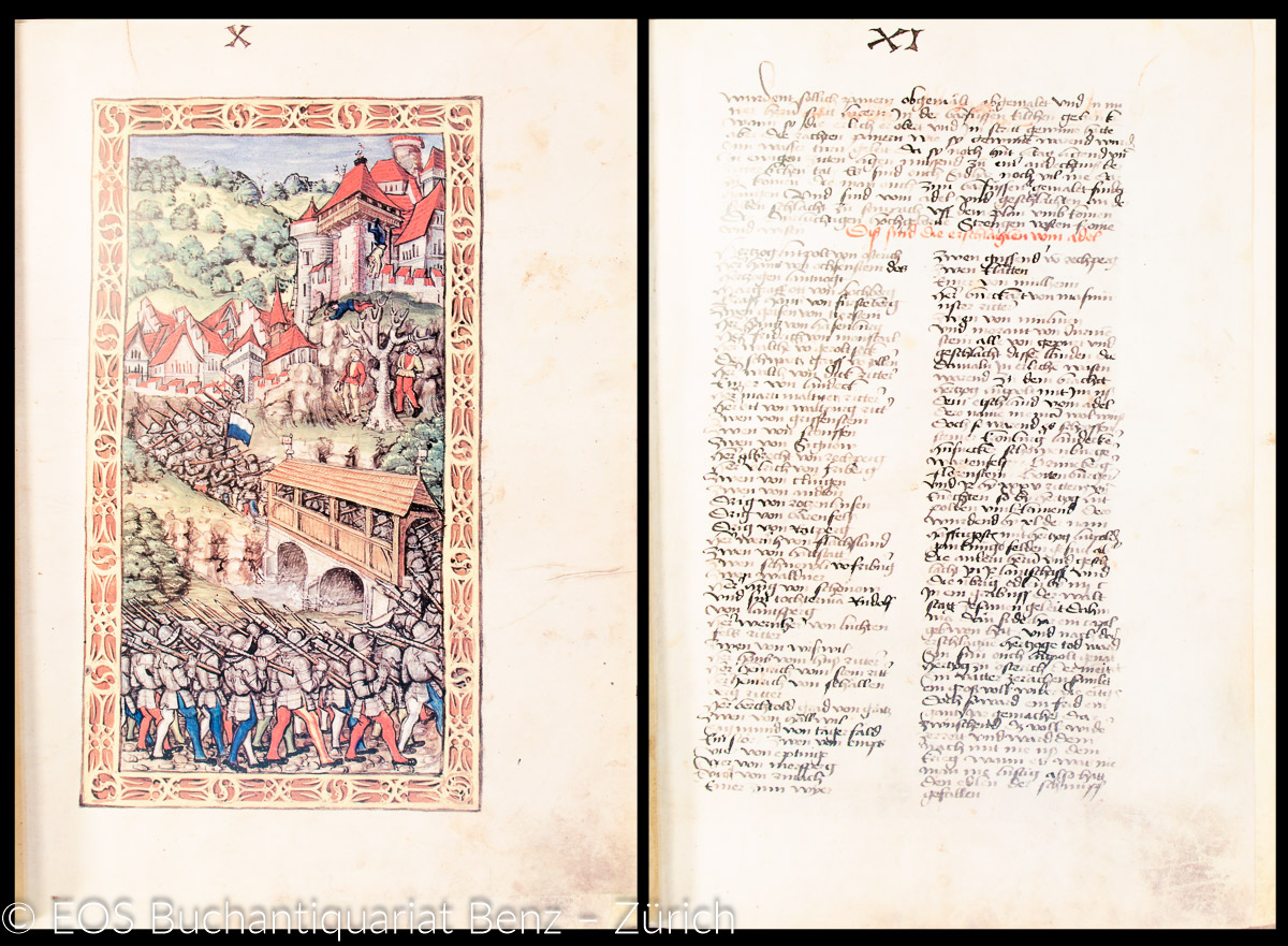 Schilling, Diebold: Die Luzerner Chronik des Diebold Schilling 1513. – Bild 3