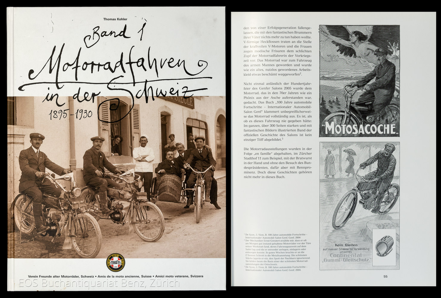 Kohler, Thomas: -Motorradfahren in der Schweiz.