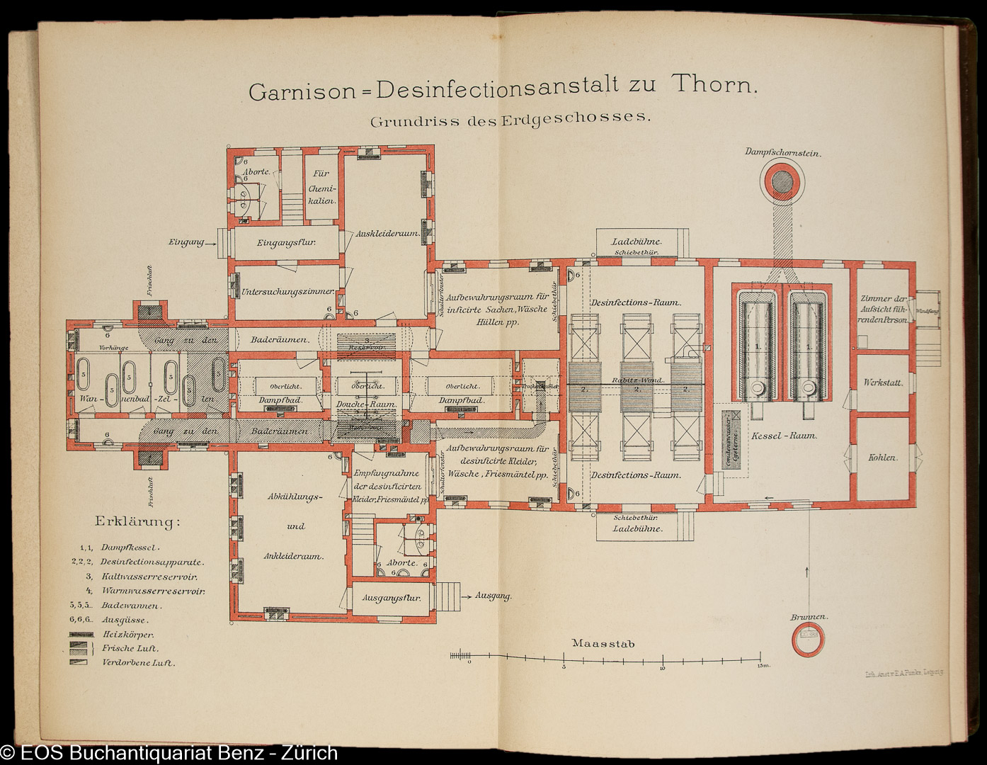 Behring, Emil von: Die Bekämpfung der Infectionskrankheiten – Hygienischer Theil. - Image 2