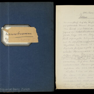 Eckertz, Waldemar: -Prosa von Waldemar Eckertz.