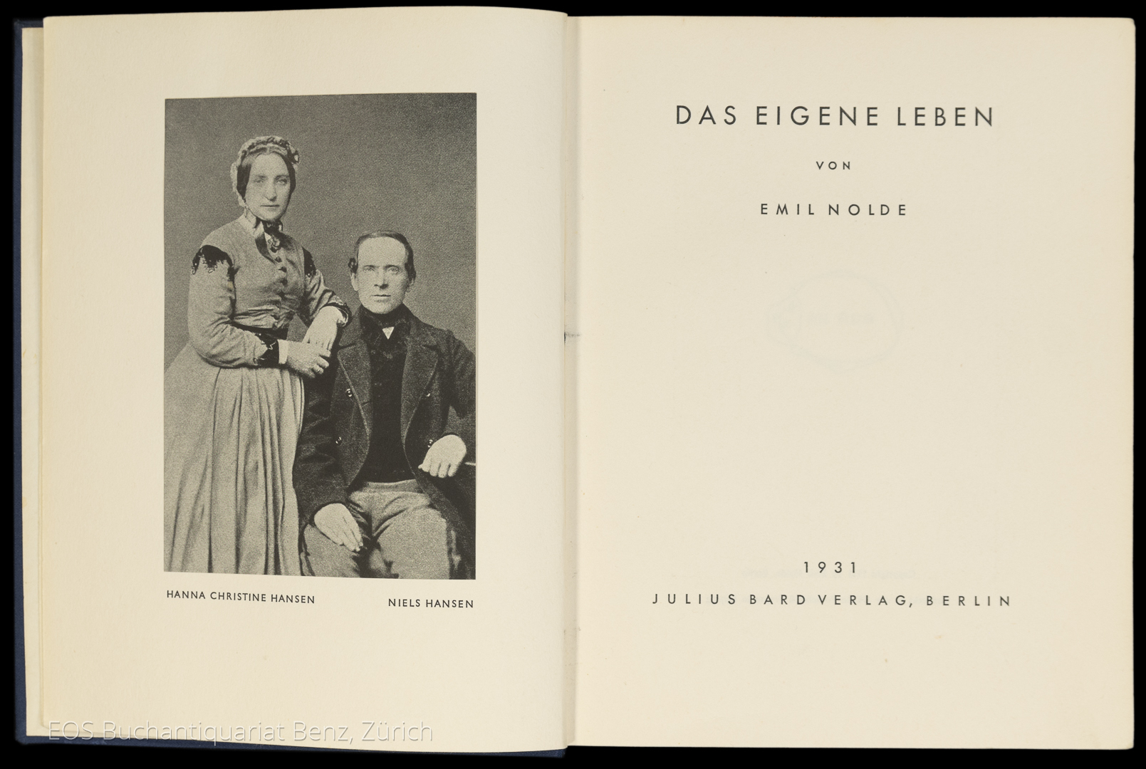 Nolde, Emil: Das eigene Leben. – Bild 4