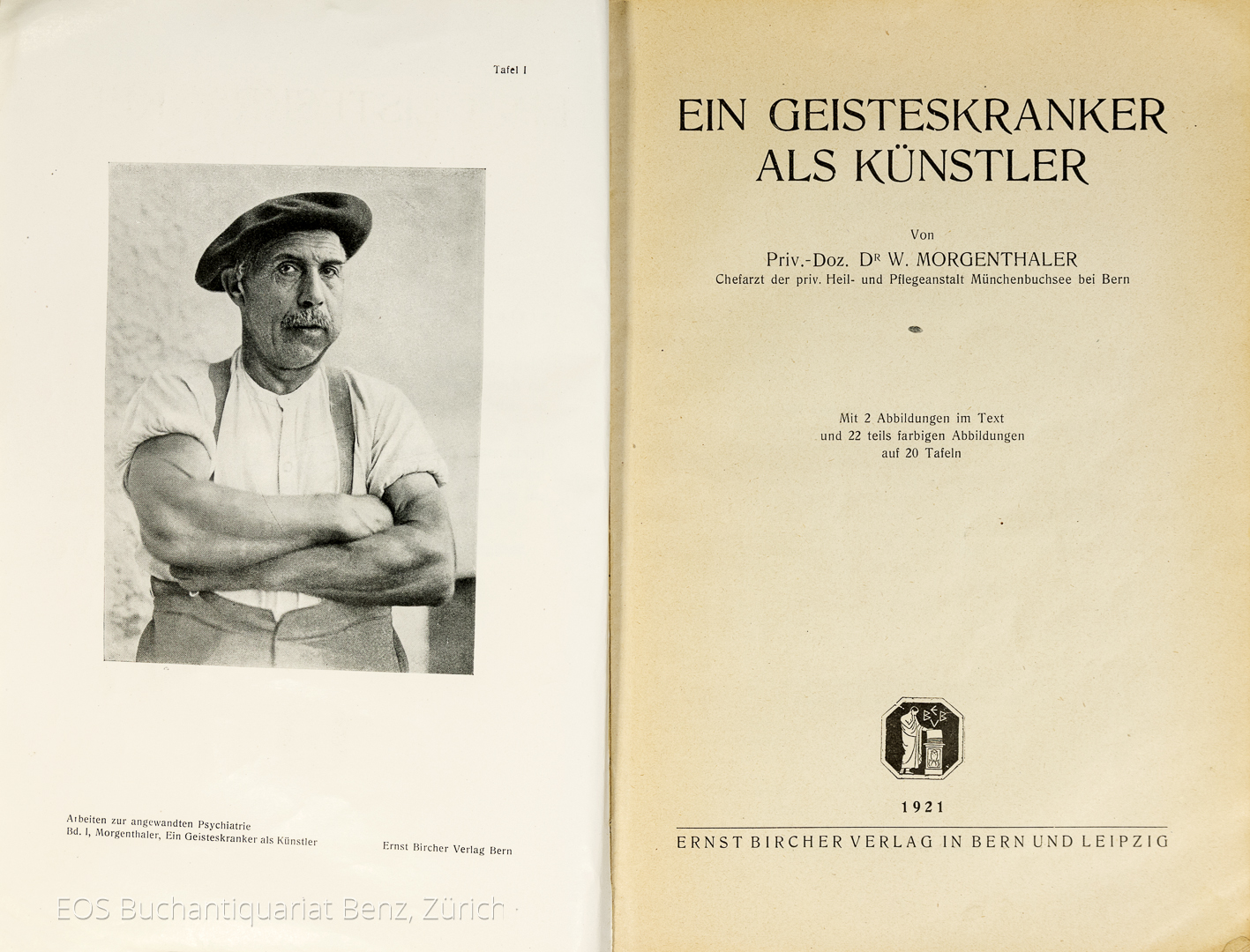 Morgenthaler, Walter: Ein Geisteskranker als Künstler. – Bild 2