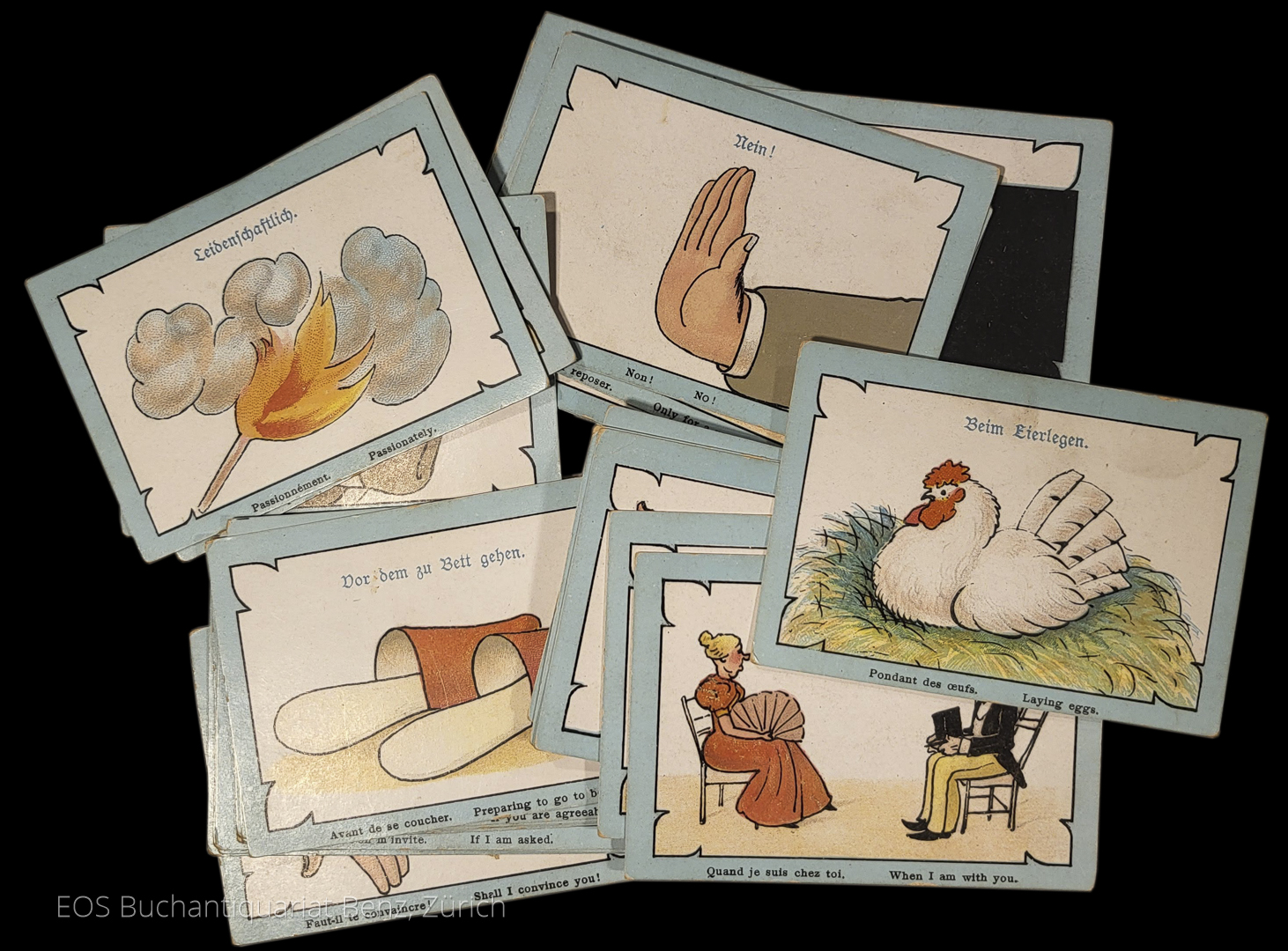 Meggendorfer, Lothar: Lustiges Frag- und Antwort-Spiel. - Image 2
