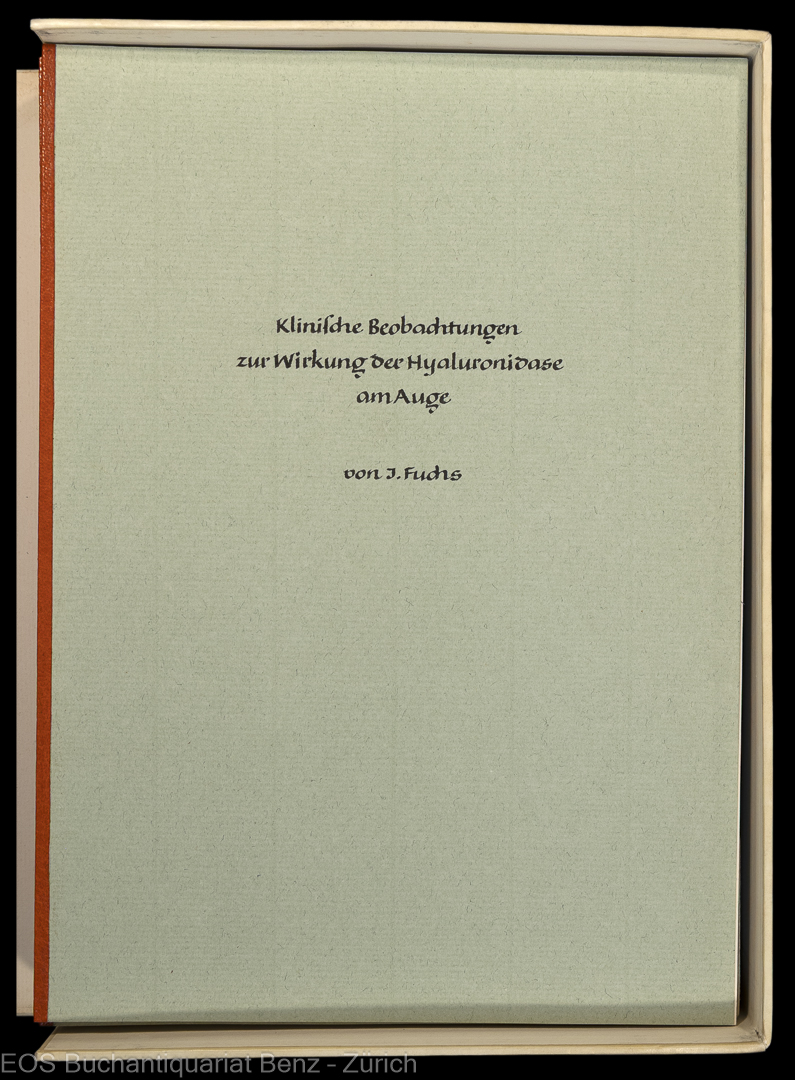 Festschrift zum 80. Geburtstag des Tübinger Augenarztes Wolfgang Stock. – Bild 3
