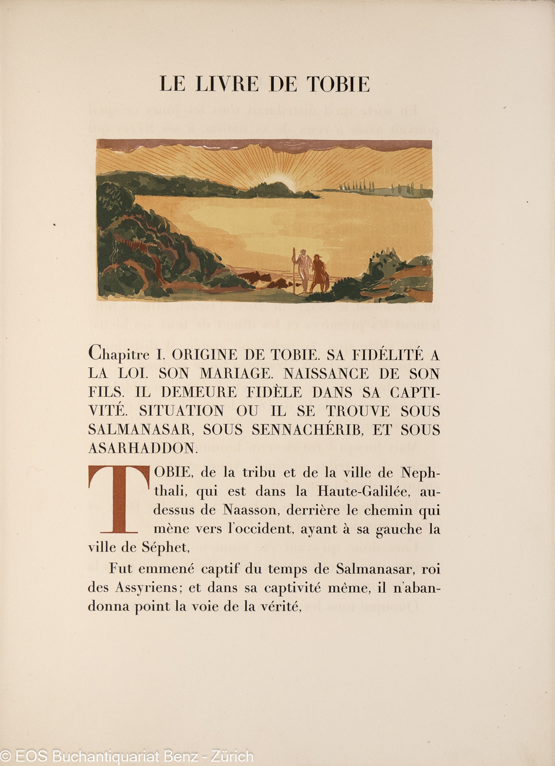 Le Livre de Tobie. - Image 2
