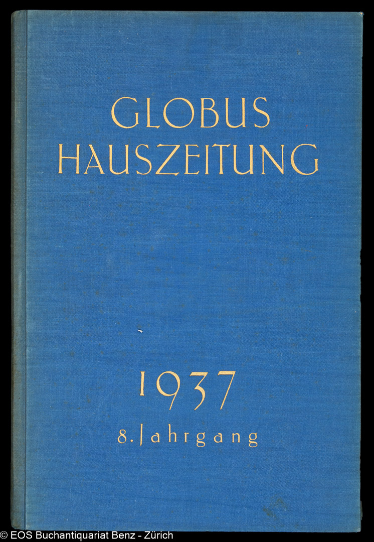 -Haus-Zeitung der Magazine zum Globus.