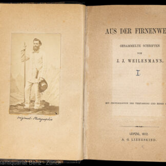 Weilenmann, Johann Jakob: -Aus der Firnenwelt.