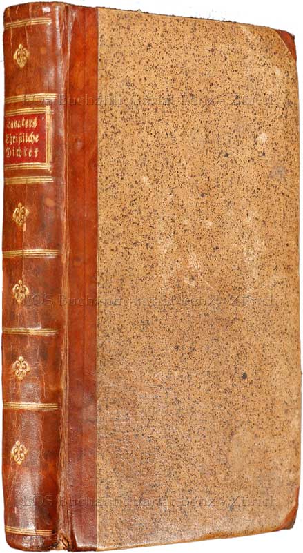 Lavater, Johann Kaspar: -Der Christliche Dichter. Ein Wochenblatt von Johann Caspar Lavater.