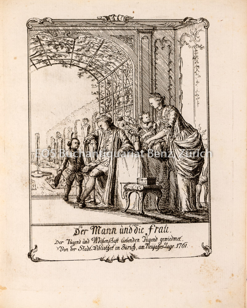 Neujahrsblätter der Stadtbibliothek Zürich. - Image 3