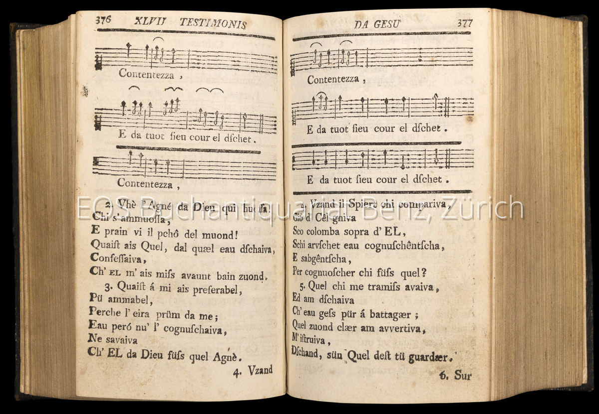 Frizzoni, Giovanni Battista: Testimoniaunza dall' amur stupenda da Gesu Cristo - Image 2