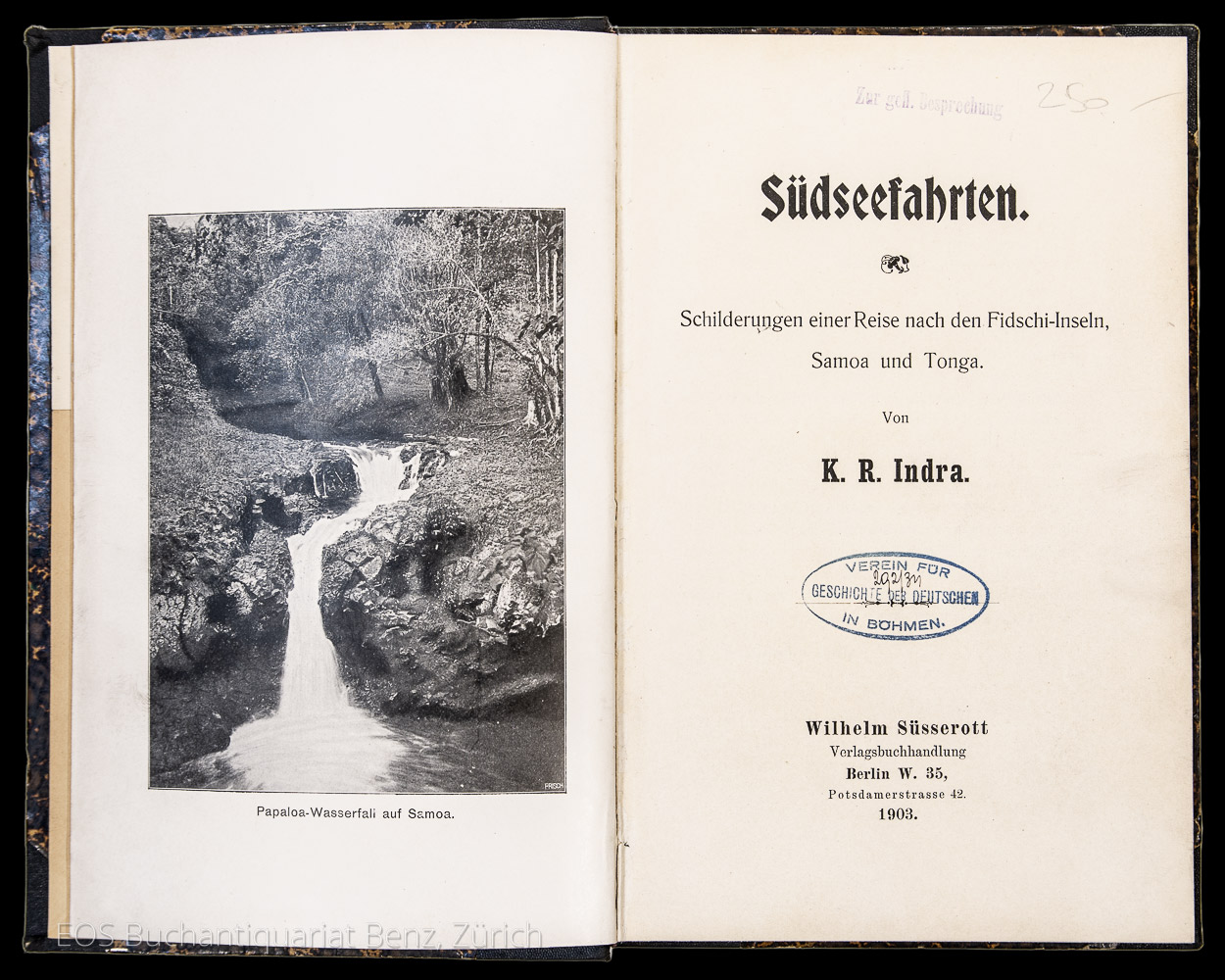 Indra, K(arl) R(udolf): Südseefahrten. - Image 2