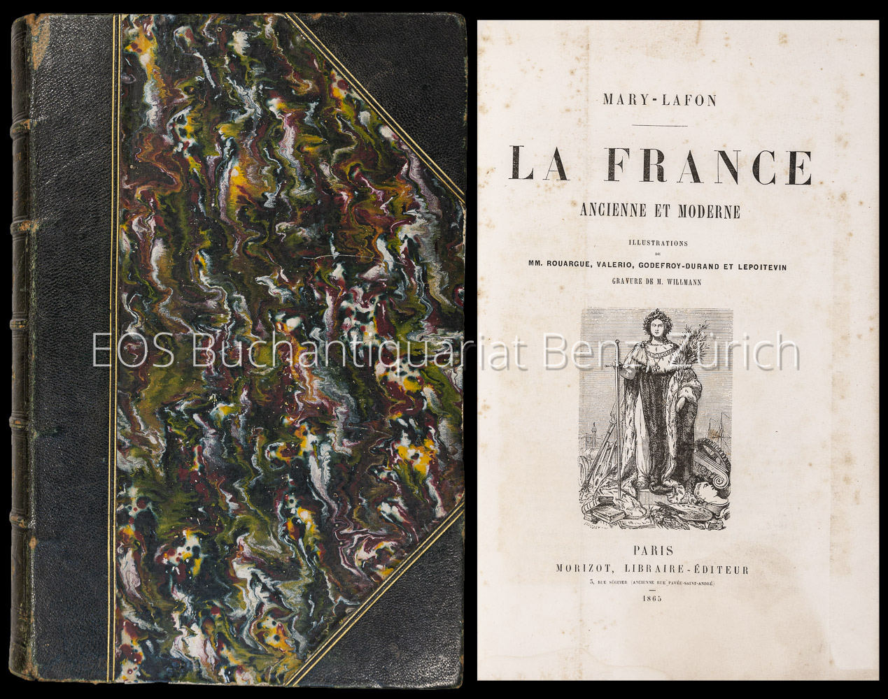 Mary-Lafon: -La France ancienne et moderne.