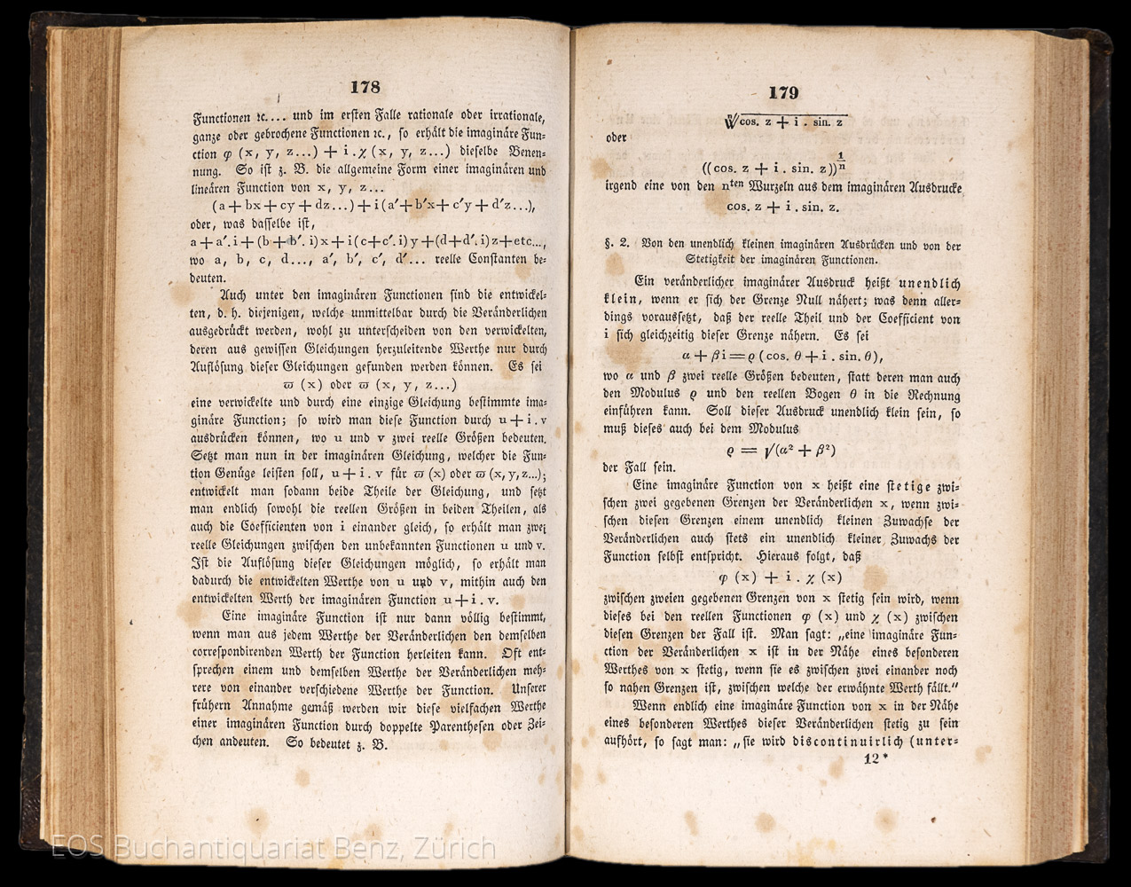 Cauchy, Augustin Louis: Lehrbuch der algebraischen Analysis. - Image 2