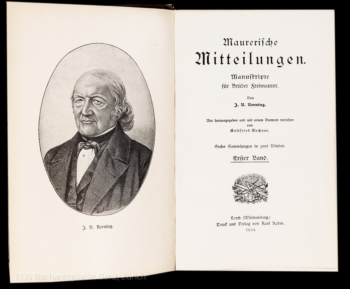 Krebs, Johann Baptist: Maurerische Mitteilungen. - Image 2