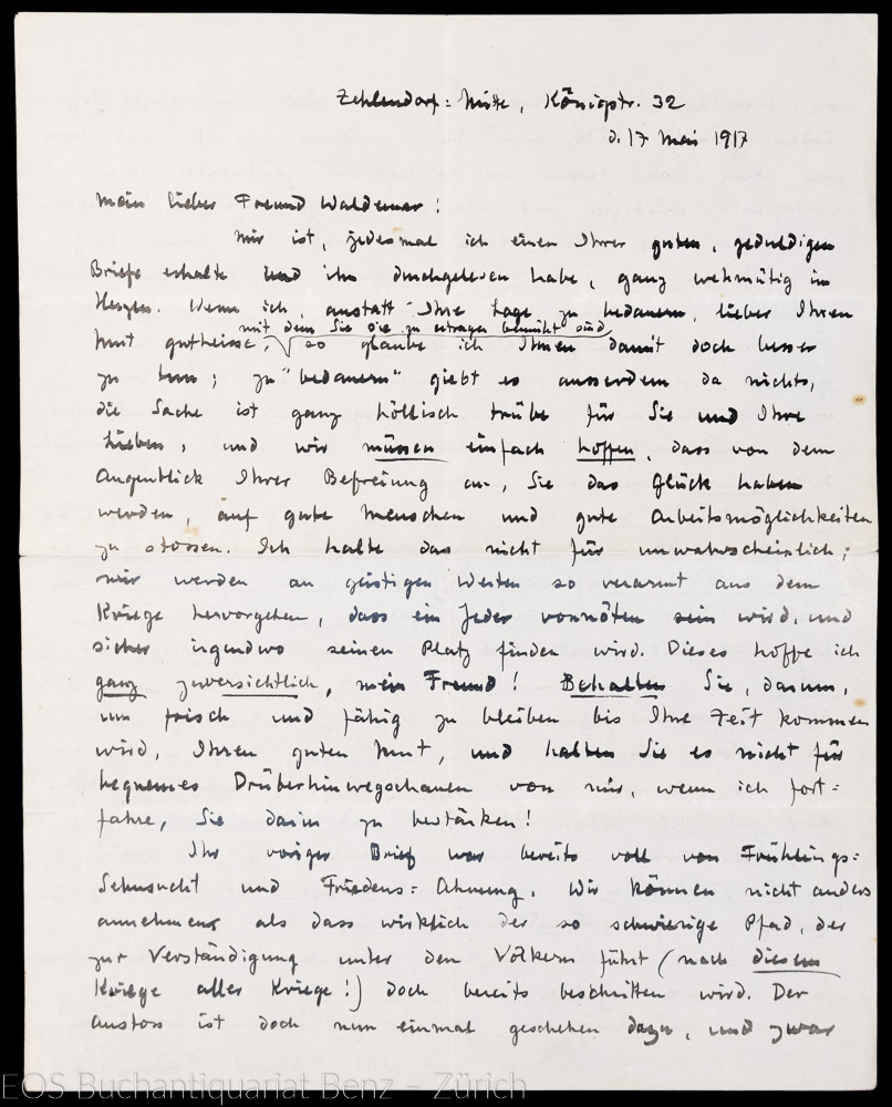 Feininger, Lyonel: -Deutsch-amerikanischer Maler und Grafiker (1871–1956).
