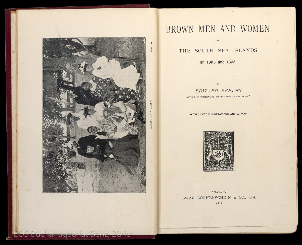 Reeves, Edward Ayearst: Brown Men and Women or the South Sea Islands in 1895 and 1896. – Bild 2