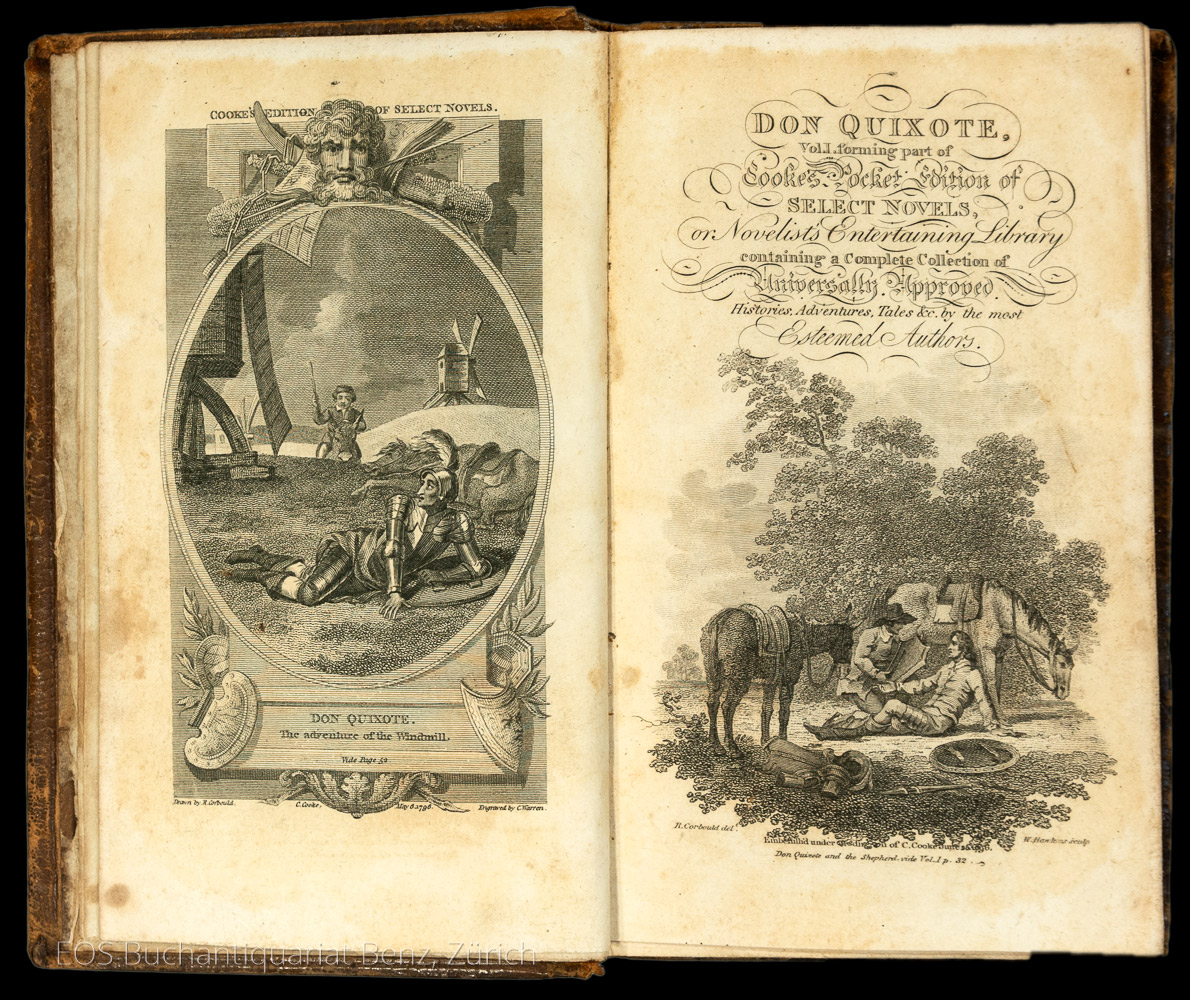 Cervantès Saavedra, Miguel de: The History and Adventures of the Renowned Don Quixote. - Image 2