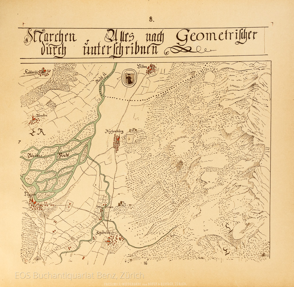 -Hans Konrad Gyger's Züricher-Cantons-Carte 1667.
