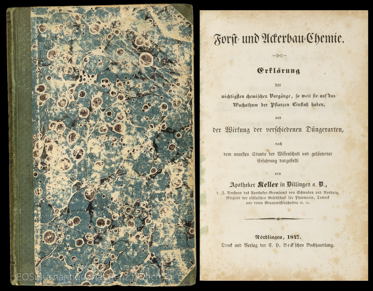 Keller, Wilhelm: -Forst- und Ackerbau-Chemie.