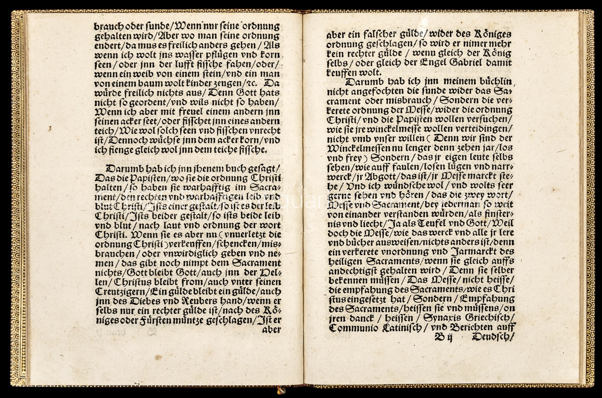 Luther, Martin: Ein brieff D. Mart. Luth. Von seinem Buch der Winckel messen / an einen guten freund. - Image 2
