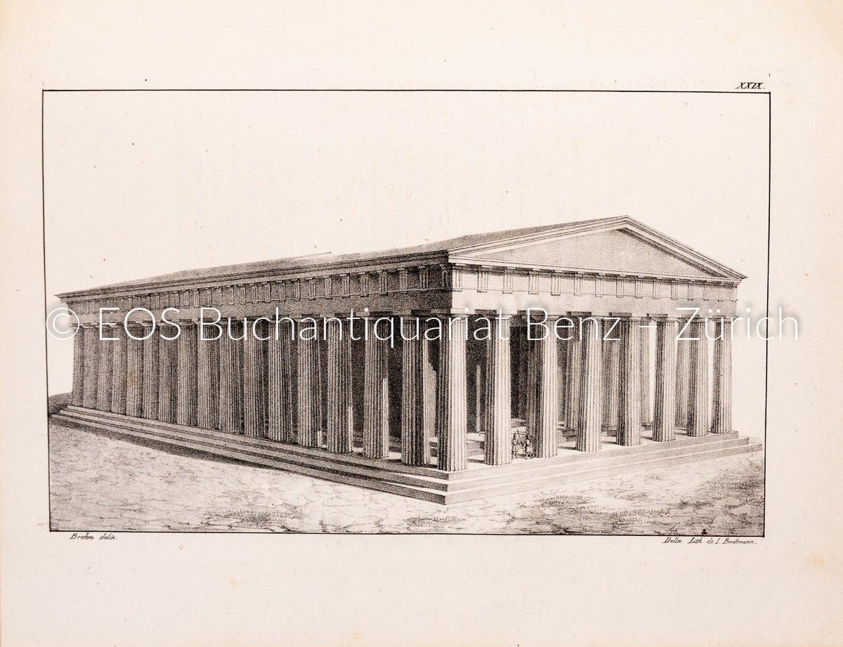 Horner, J(ohann) J(akob), Hrsg.: Bilder des griechischen Alterthums oder Darstellung der berühmtesten Gegenden und der wichtigsten Kunstwerke des Alten Griechenlandes. - Image 3