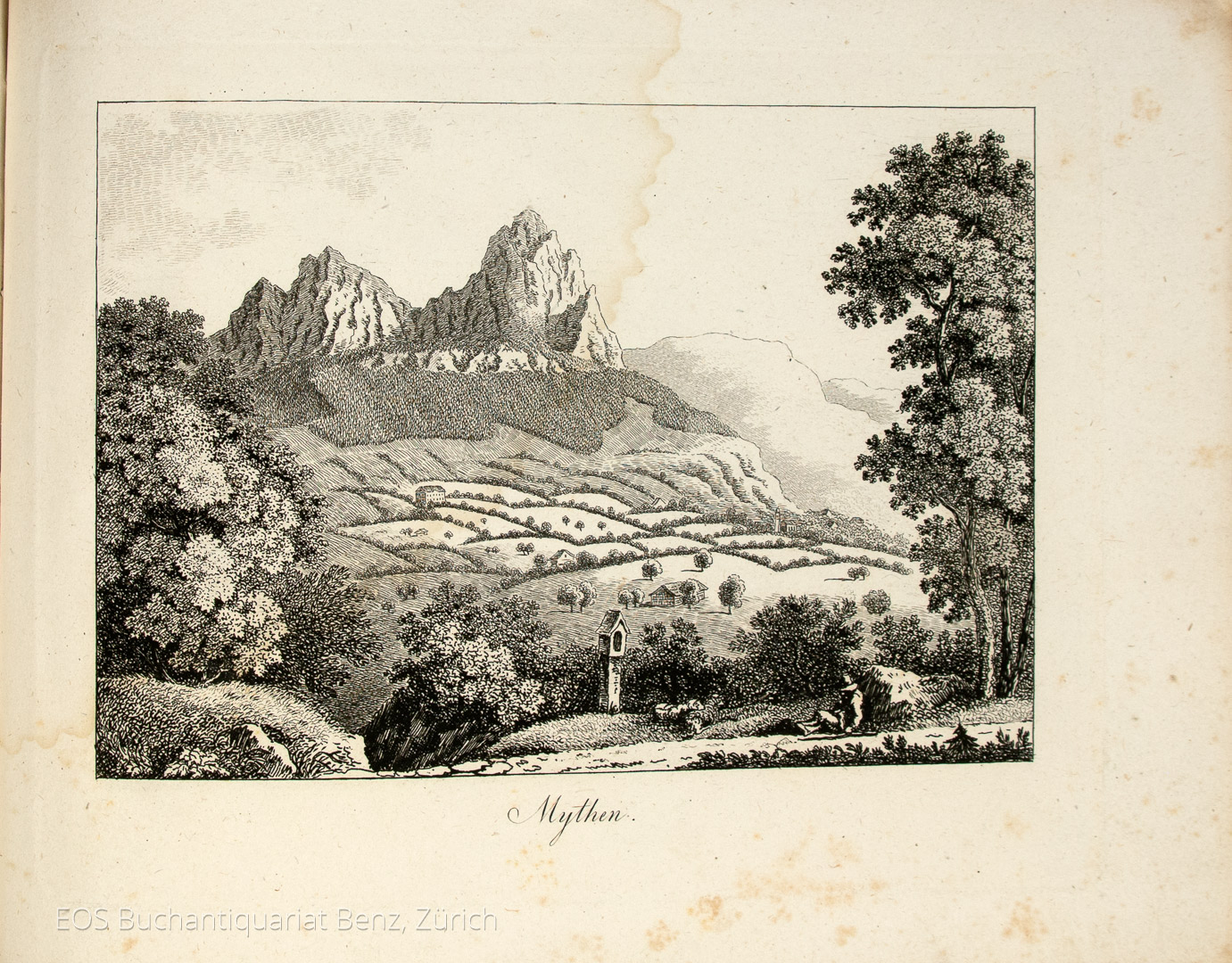 Keller, Carl Urban: Quinze vues d'une partie intéressante de la Suisse, dessinées et gravées à l'eau-forte par un Amateur. - Image 3