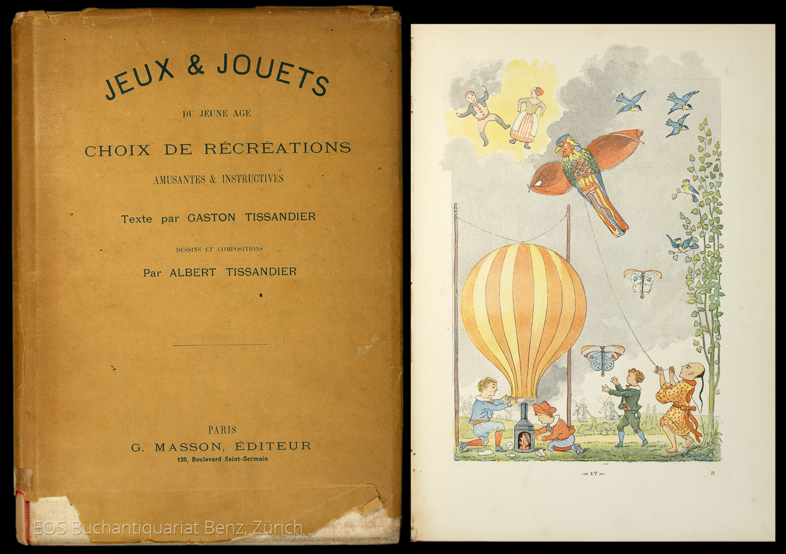Tissandier, Gaston: -Jeux et jouets du jeune âge.