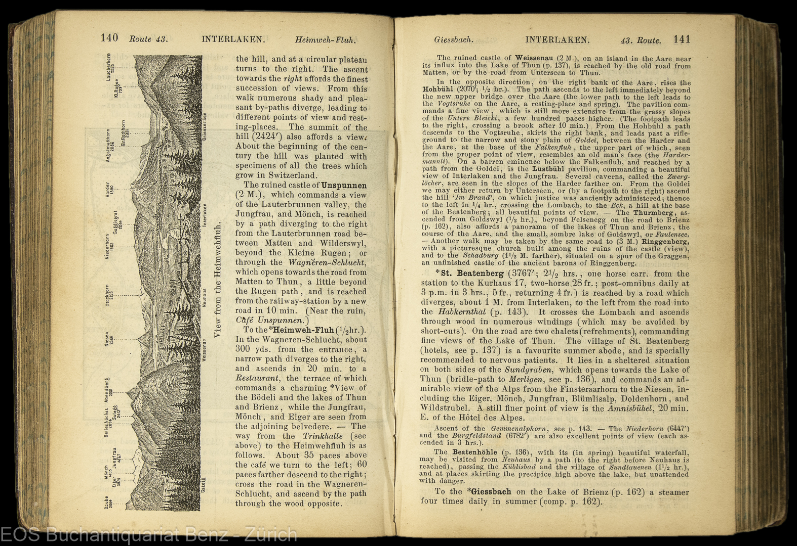 Baedeker, Karl: Switzerland, – Bild 2