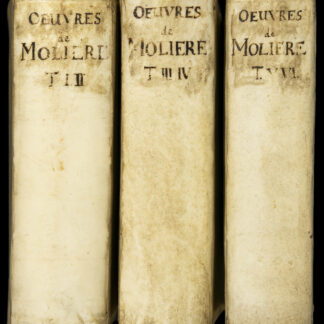 Molière, (eig. Jean Baptiste Pouquelin): -Les oeuvres de monsieur de Moliere.